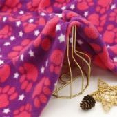 Knitted polyester polar fleece printed semi-gloss ultra-fine fleece casual warm fashionable outdoor sports fabric