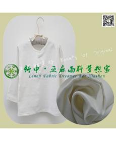 Pure linen white t-shirt fabric manufacturer wholesale direct sales/supply price