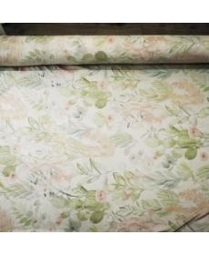 Dropshipping Tencel fabric Lenzing fabric plant printed and dyed 2.5 meter wide Tencel printed fabric wholesale