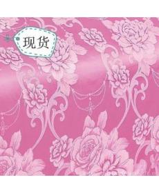 High-end satin jacquard fabric, polyester wide jacquard satin, four-piece bedding set fabric manufacturer wholesale