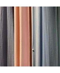 60S solid color washed cotton pure cotton plain washed crepe soft fabric 60 count home textile fabric