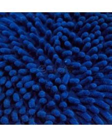 Spot factory direct sales mop velvet knitted polyester dark blue floor mat fabric