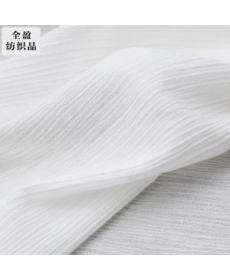 Cotton crepe gray fabric manufacturer supplies cotton plain crepe spring and summer skirt fabric wholesale