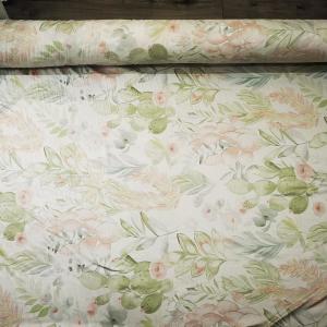 Dropshipping Tencel fabric Lenzing fabric plant printed and dyed 2.5 meter wide Tencel printed fabric wholesale