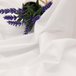 All-polyester woven bed sheet fabrics, bleached striped home textile fabrics