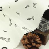 Factory ready stock 21S cotton printed serge