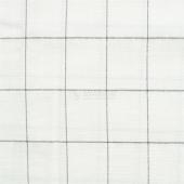 NTR polyester nylon viscose weft elastic breathable imitation linen plaid autumn and winter fashion women's fabric