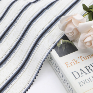 T/C blue polyester brushed factory stock 1/1 plain weave