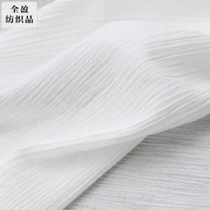 Cotton crepe gray fabric manufacturer supplies cotton plain crepe spring and summer skirt fabric wholesale