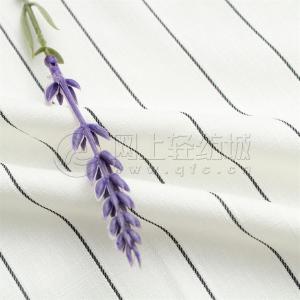 NTR polyester nylon viscose elastic breathable imitation linen strip autumn and winter fashion pants fabric