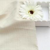 NTR polyester nylon viscose weft elastic breathable imitation linen plaid autumn and winter fashion women's fabric