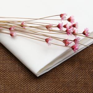 Spot white cloth wholesale 100% cotton 40 count high-density plain cotton bleached cloth spring and summer shirt fabric 